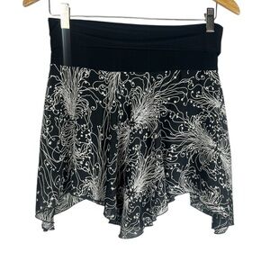 One Love Y2K Fairycore Whimsygoth Squiggly Mini Skirt Medium